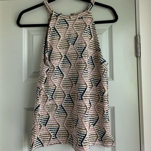 Anthropologie Aztec Top